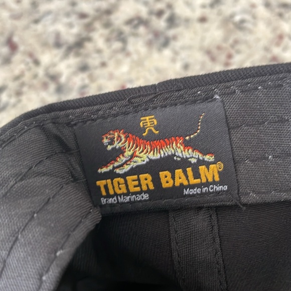 Never Worn - Tiger Balm Adjustable Hat - Black Yellow - Picture 3 of 3